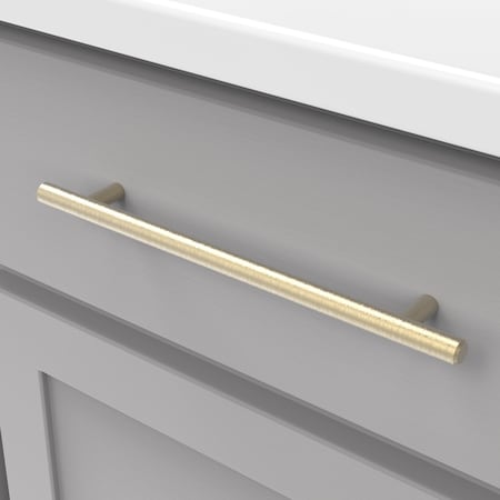 Hickory Hardware Bar Pulls Collection Pull 7-9/16 Inch 192mm Center to Center Champagne Bronze Finish HH075597-CBZ